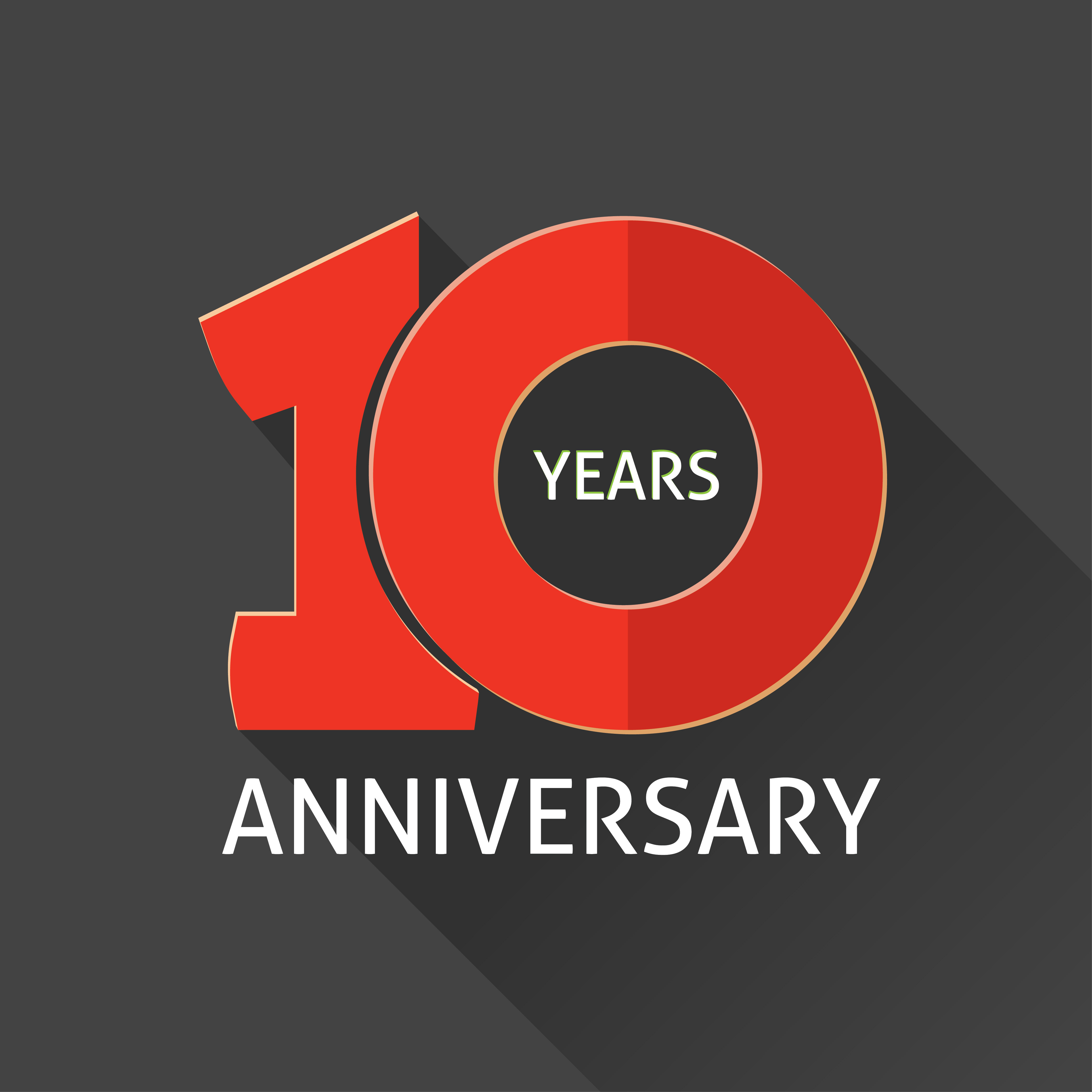 10 Anniversary Logo